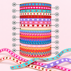 DIY Jacquard Schmuckband Muster | Webband Meterware | Deko- & Nähband