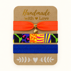 Haarbänder-Sets in Orange – bunte Designs | MEA NANI