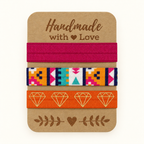 Haarbänder-Sets in Orange – bunte Designs | MEA NANI