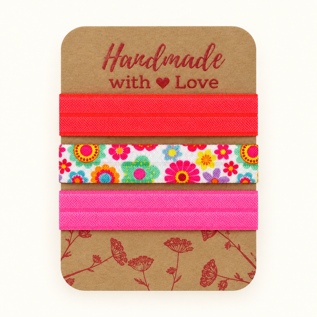 Haarbänder-Sets in Orange – bunte Designs | MEA NANI