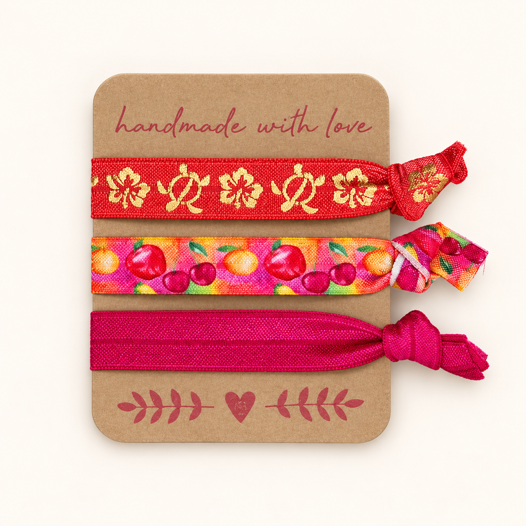 Haarbänder-Sets in Orange – bunte Designs | MEA NANI