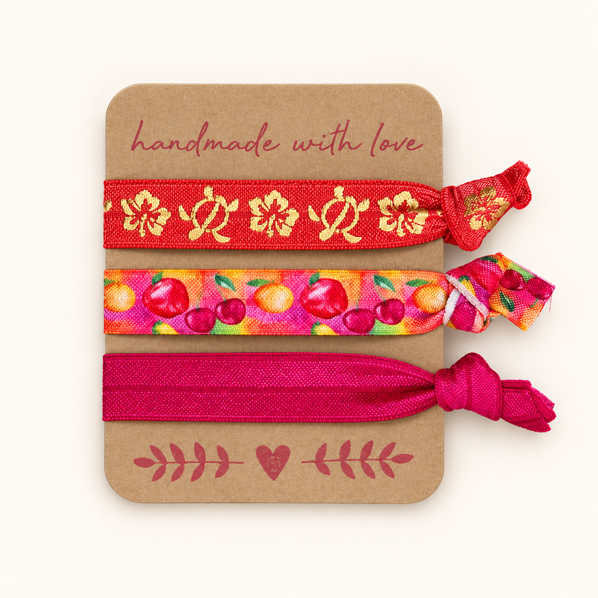 Haarbänder-Sets in Orange – bunte Designs | MEA NANI
