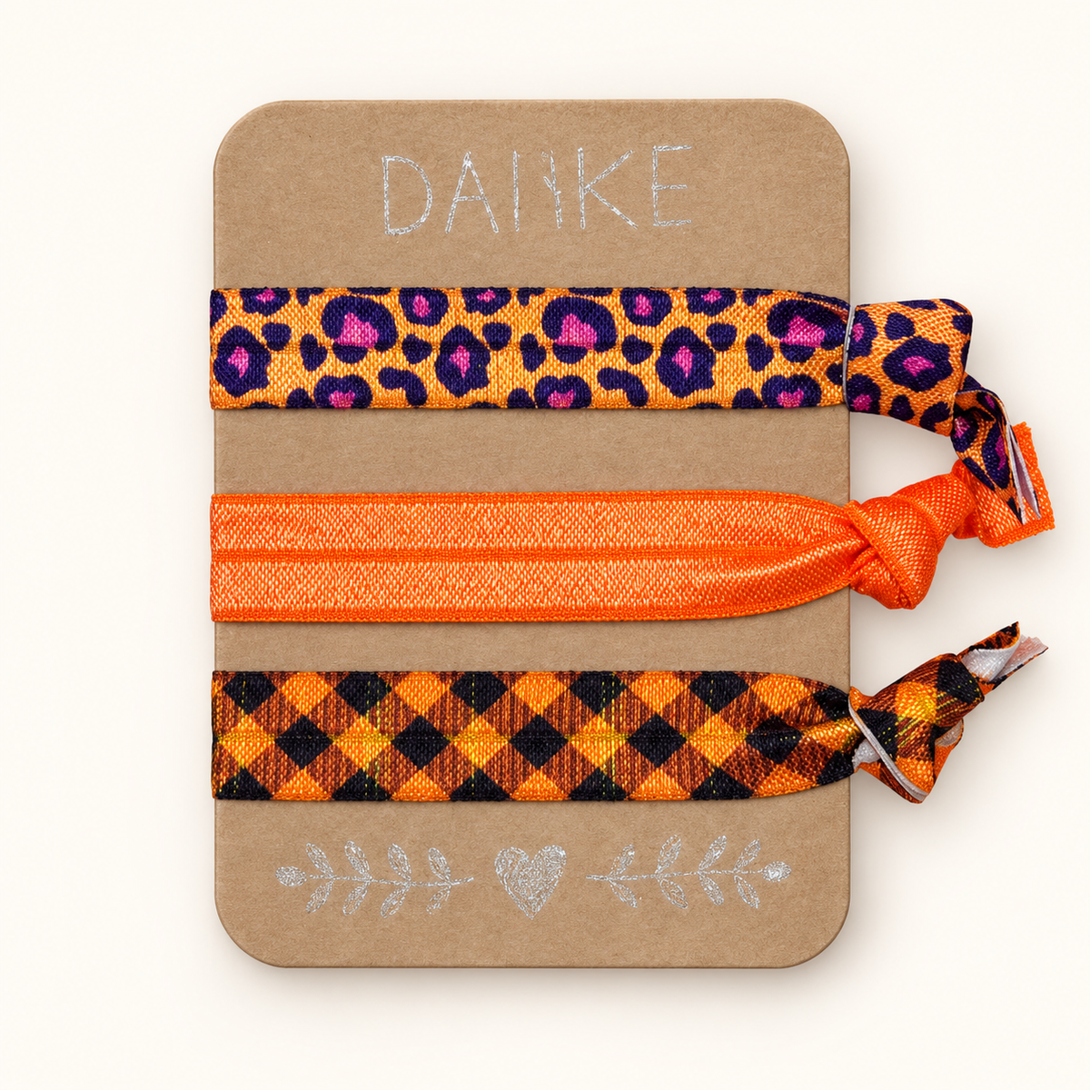 Haarbänder-Sets in Orange – bunte Designs | MEA NANI