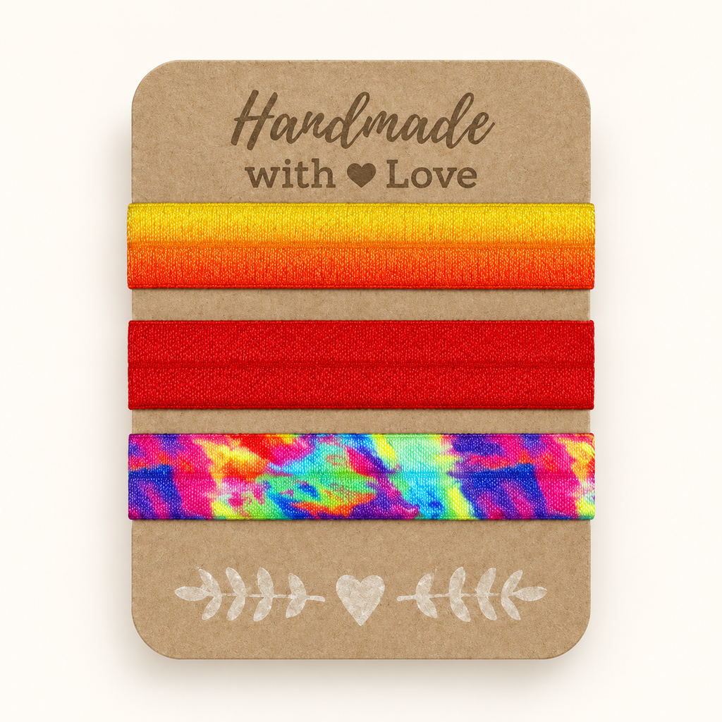 Haarbänder-Sets in Orange – bunte Designs | MEA NANI