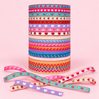 DIY Jacquard Schmuckband Muster | Webband Meterware | Deko- & Nähband