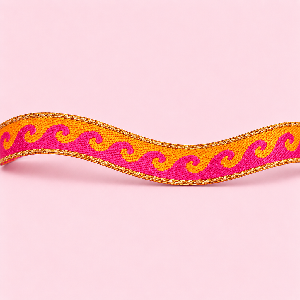 DIY Jacquard Schmuckband Muster | Webband Meterware | Deko- & Nähband