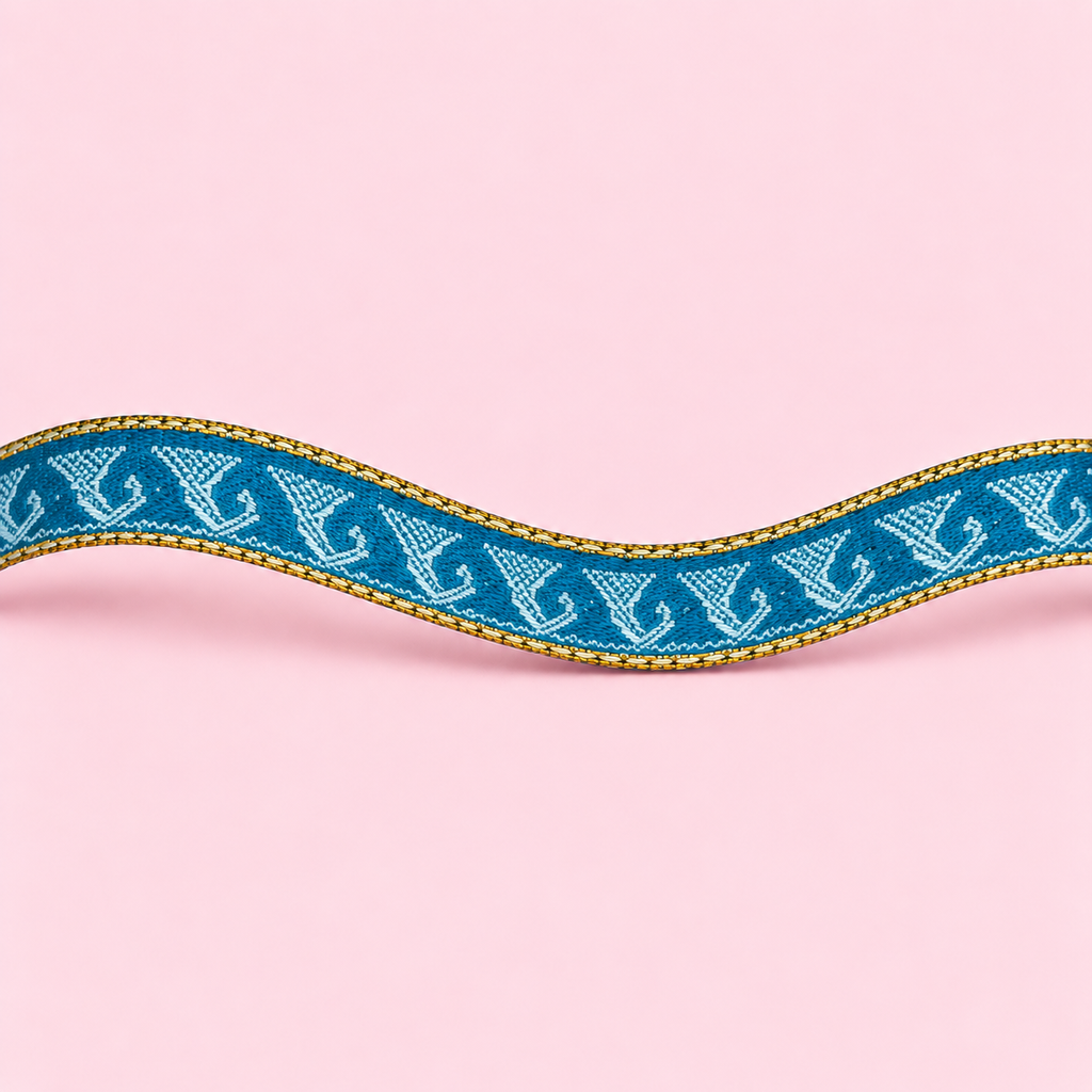 DIY Jacquard Schmuckband Muster | Webband Meterware | Deko- & Nähband