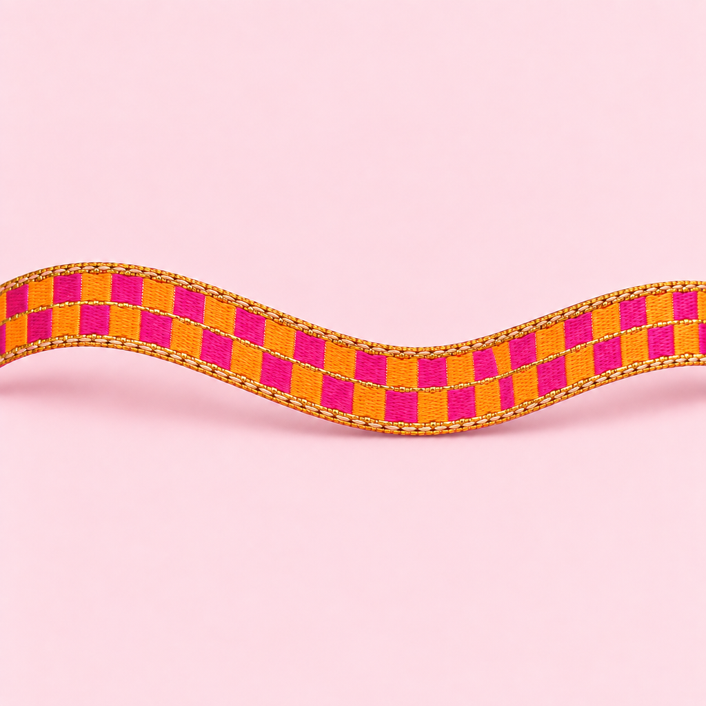 DIY Jacquard Schmuckband Muster | Webband Meterware | Deko- & Nähband