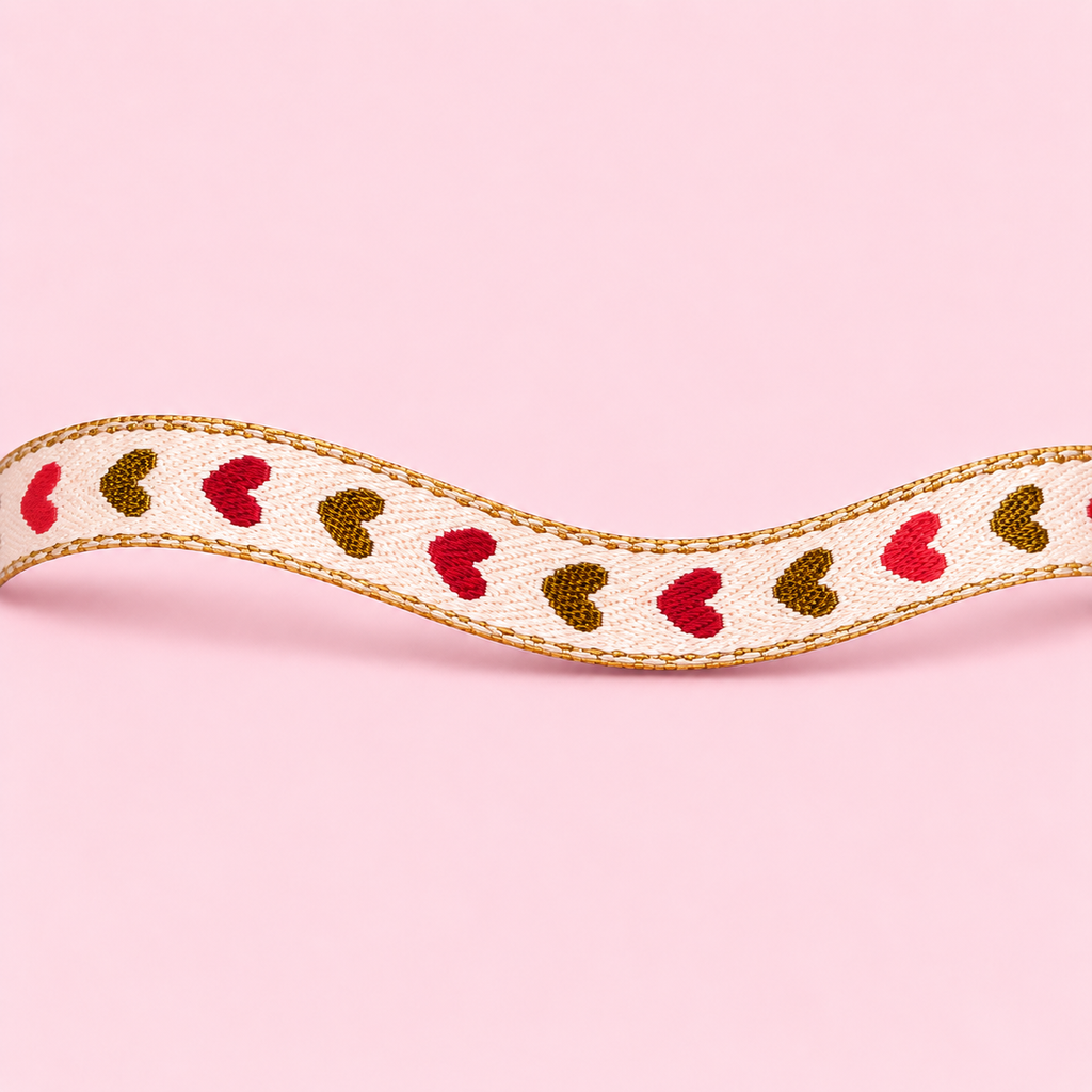 DIY Jacquard Schmuckband Muster | Webband Meterware | Deko- & Nähband