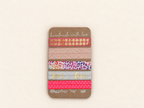 Haarband Sets in Peach, Koralle & bunten Mustern