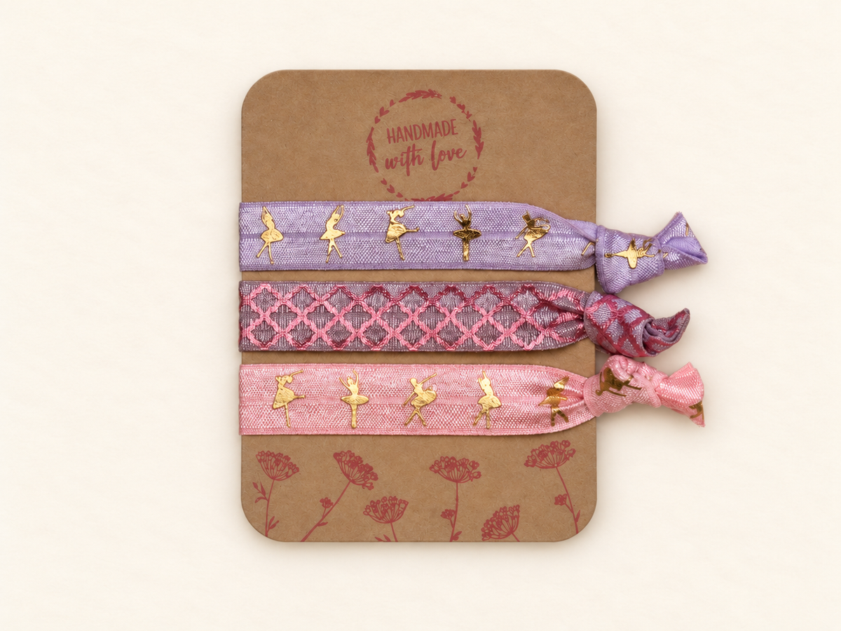 Haarband-Sets Pastell – Rosa, Mint & Muster | MEA NANI